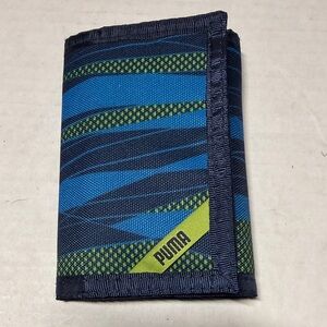 Puma Vibrant Blue and Lime Wallet